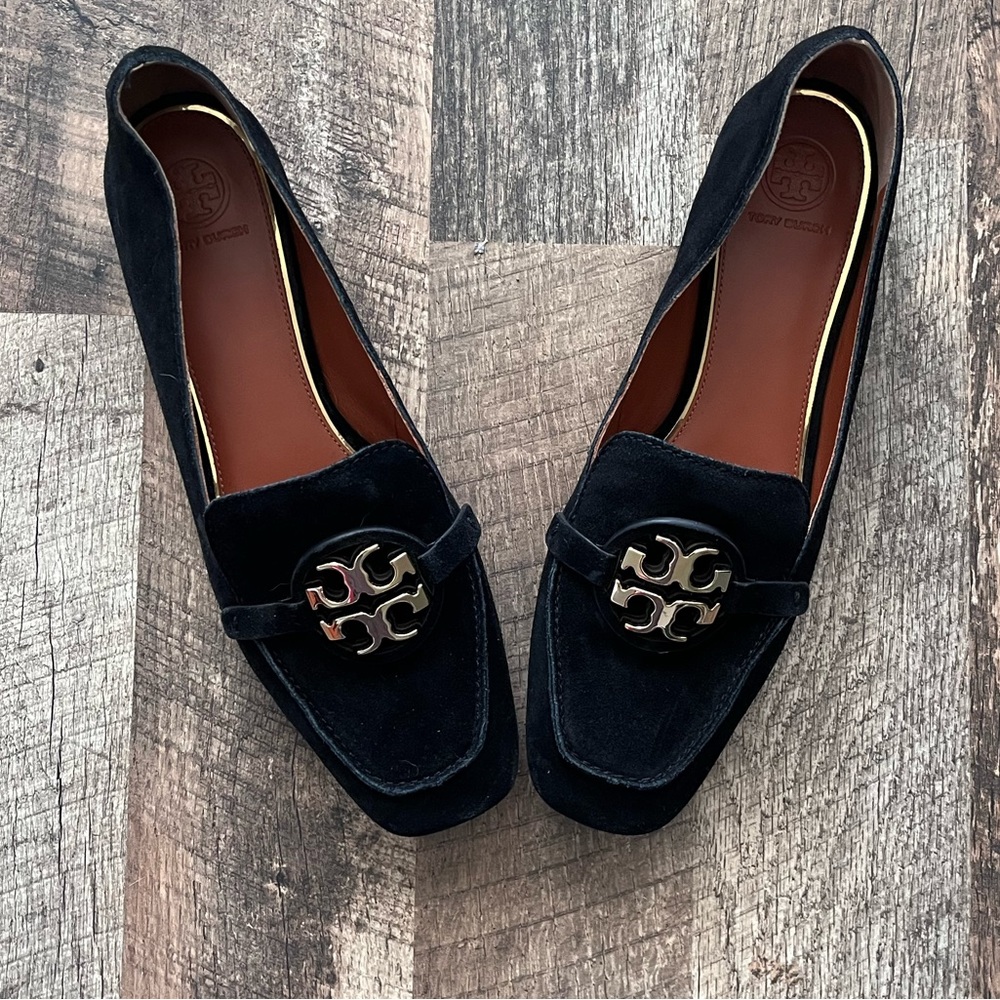 Tory Burch Miller Suede Loafers Size 8.5